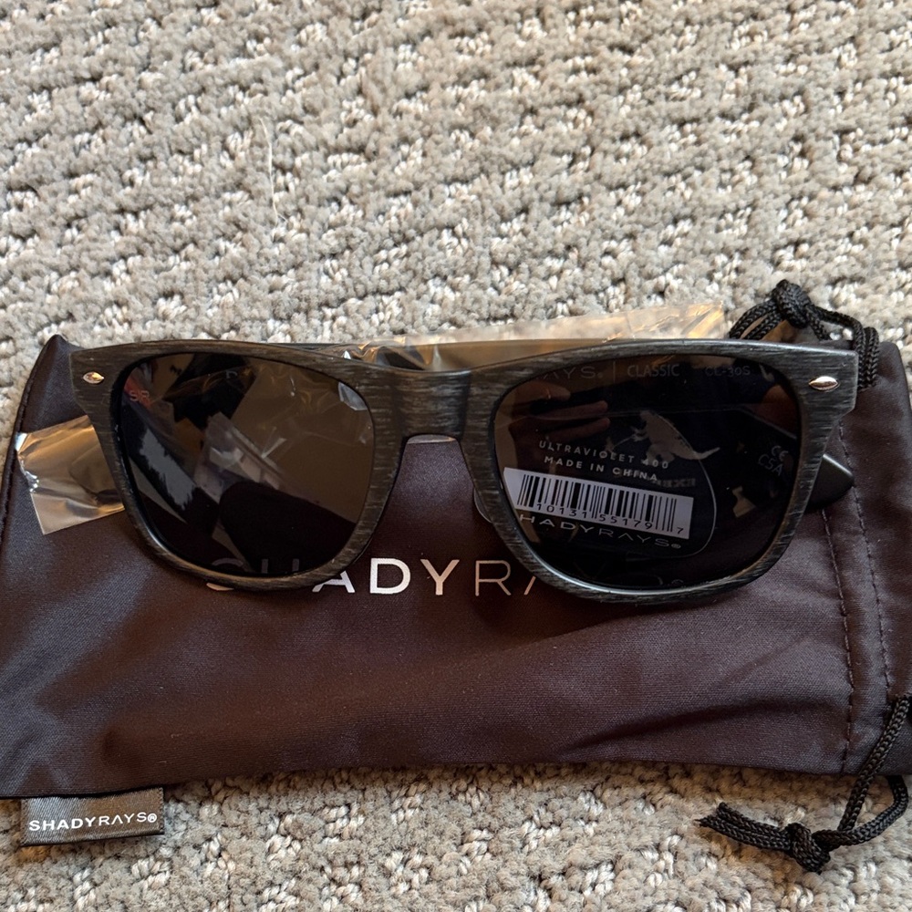 NWT Shady Rays Classic Timber Sunglasses
